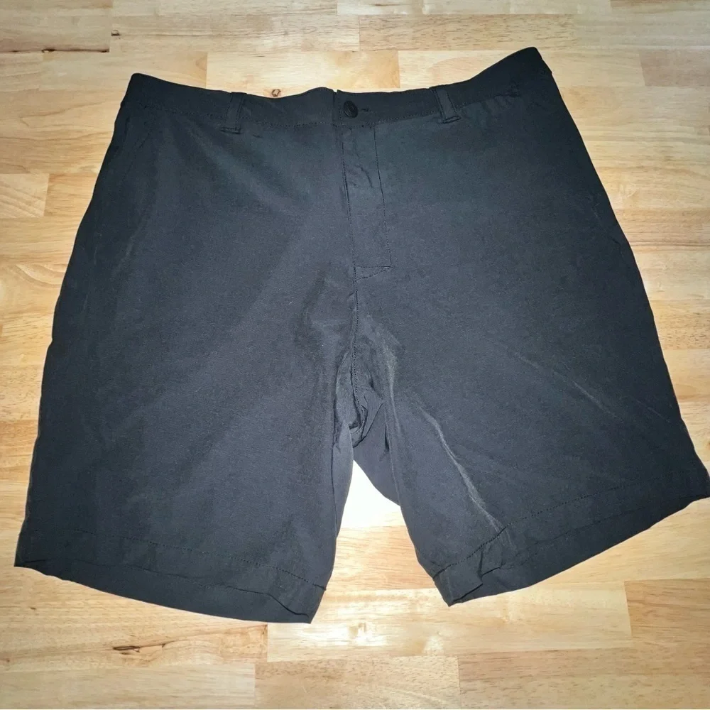 Banana Republic Men’s Black Stretch Shorts Size 40 Golf Chino Casual
